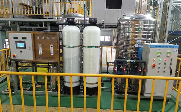 無錫某金屬制品廠采購反滲透加供水設備